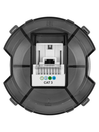 Розетка телефонная RJ11 агат, "Байкал" TDM — изображение 4