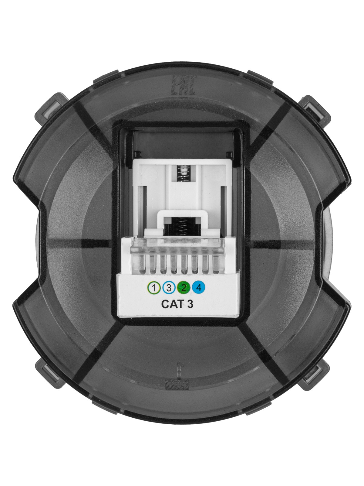 Розетка телефонная RJ11 агат, "Байкал" TDM — изображение 4