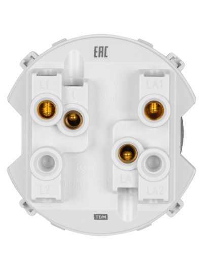 Выключатель 2-кл. 16А 250В агат, "Байкал" TDM — изображение 4