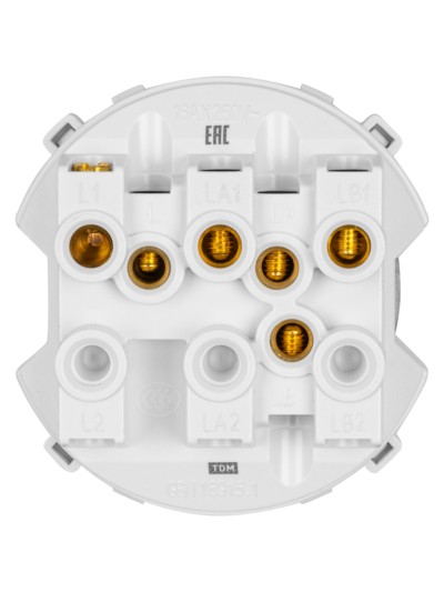 Выключатель 3-кл. 16А 250В агат, "Байкал" TDM — изображение 4