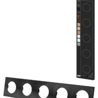 Рамка пятипостовая агат, алюминий, текстурированный, “Байкал” TDM