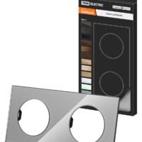 Рамка двойная платина, стекло, “Байкал” TDM