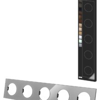 Рамка пятипостовая платина, стекло, “Байкал” TDM