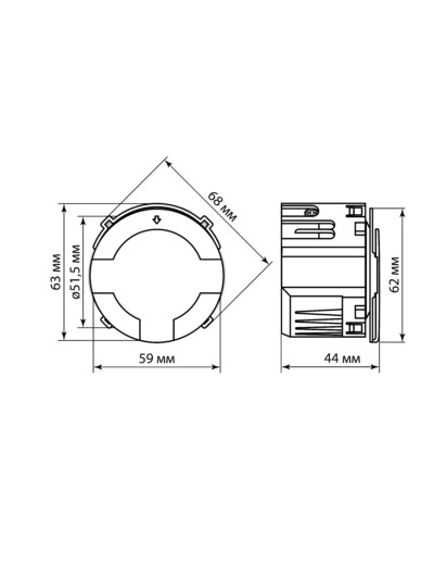 Выключатель карточный 250В 8кВт платина, "Байкал" TDM — изображение 6