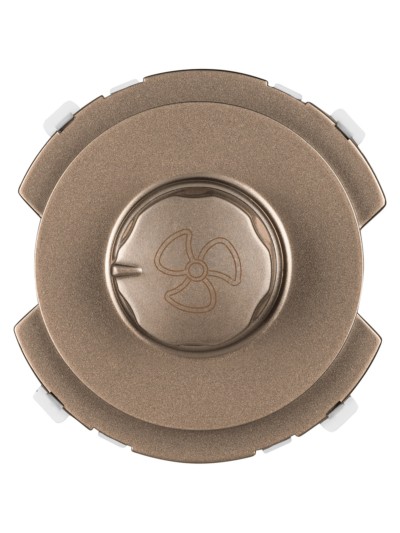 Диммер для вентилятора (RL, 500Вт) поворотный бронза, "Байкал" TDM — изображение 3