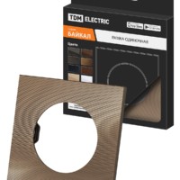 Рамка одиночная бронза, алюминий, текстурированный, “Байкал” TDM