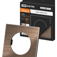 Рамка одиночная бронза, алюминий, шлифованный, “Байкал” TDM