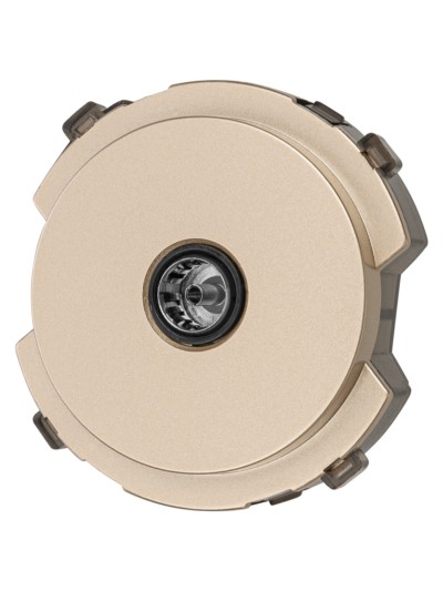 TV розетка проходная шампань, "Байкал" TDM — изображение 2