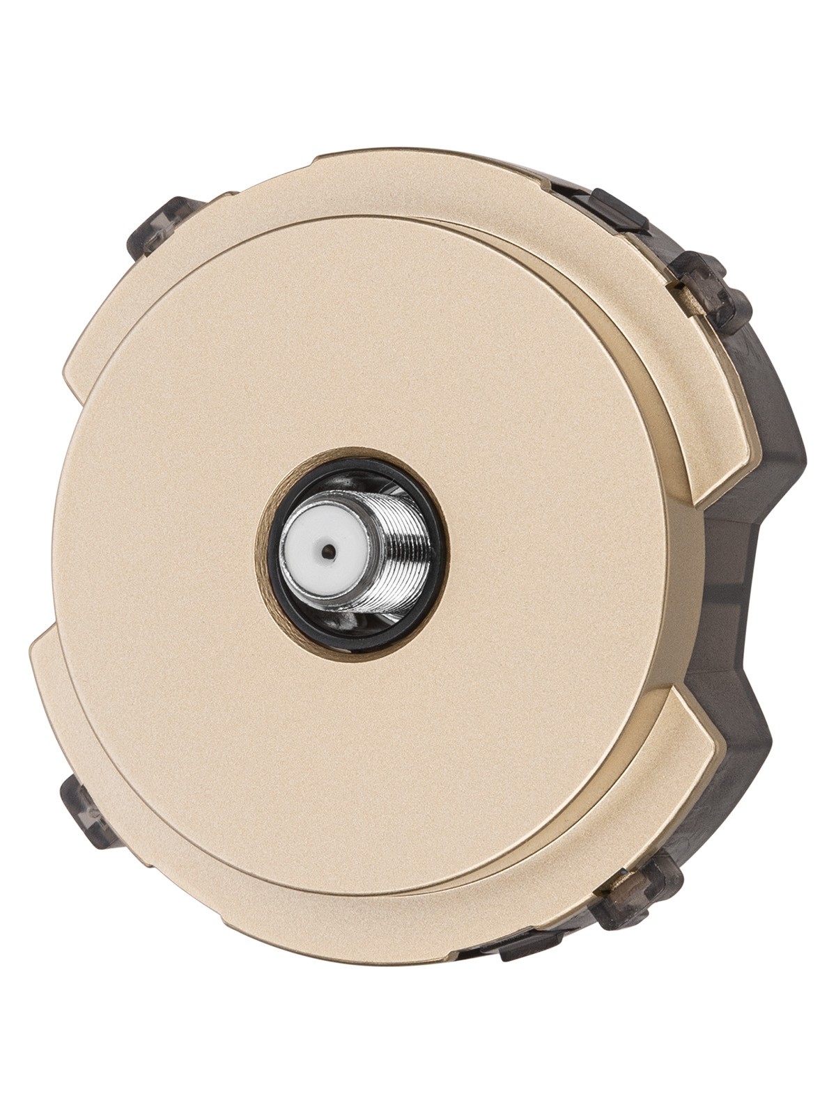 Розетка TV/SAT оконечная шампань, "Байкал" TDM — изображение 2