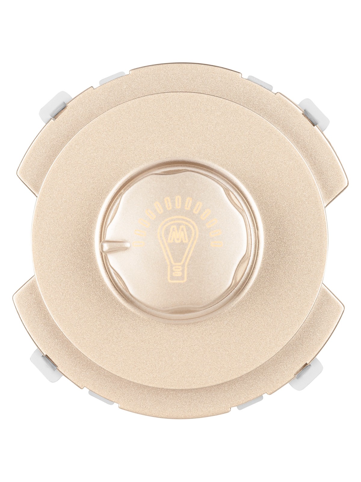 Светорегулятор (RL, 500Вт) поворотный шампань, "Байкал" TDM — изображение 3