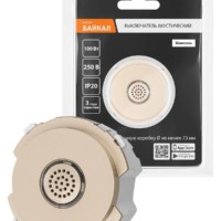 Выключатель акустический шампань, “Байкал” TDM