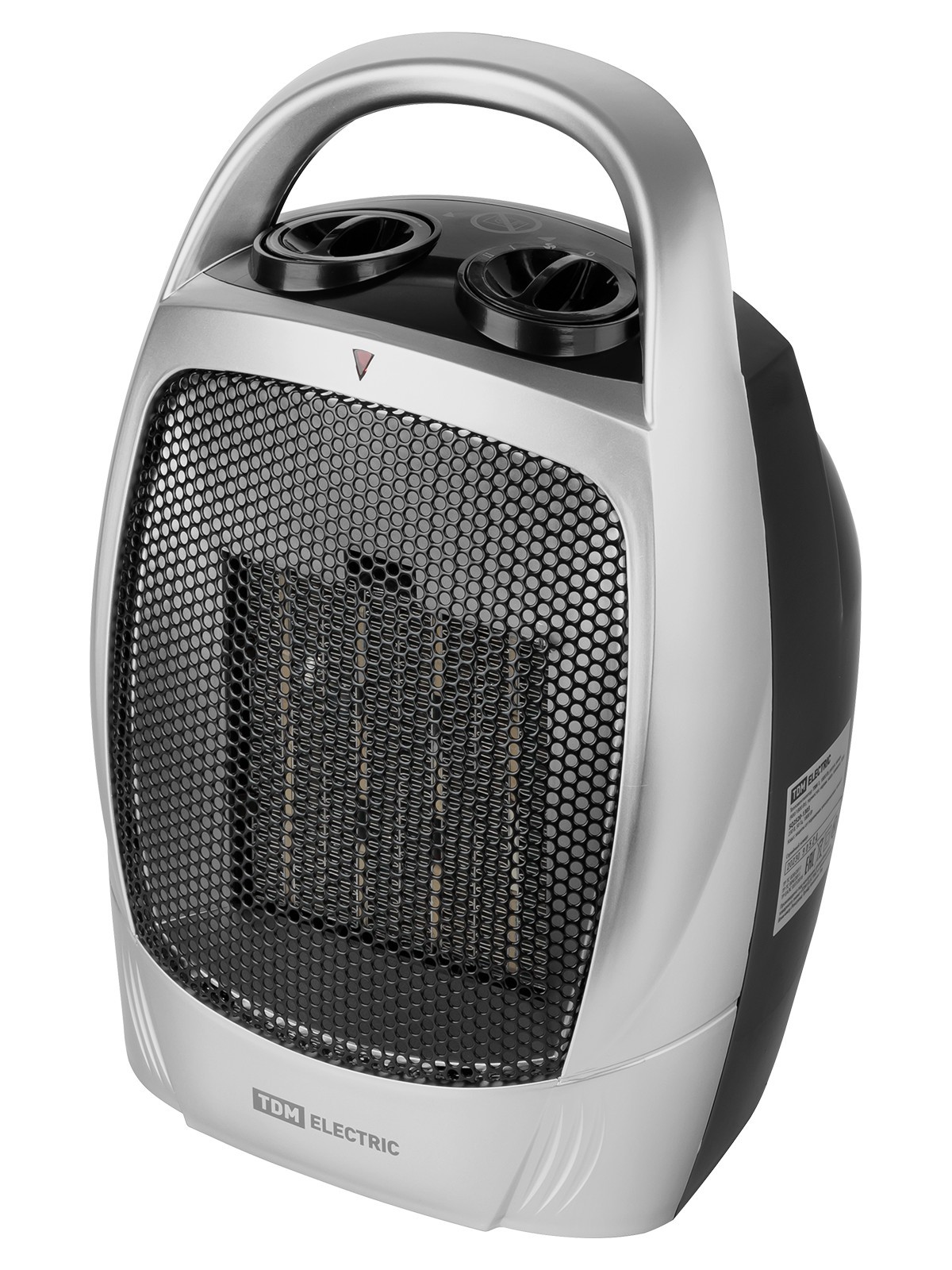 Тепловентилятор ТВК-1, 1800 Вт, регул. мощн. (900/1800 Вт), термостат, керам. нагр. элемент, TDM — изображение 2