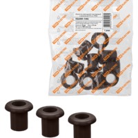 Изолятор проходной пластиковый коричневый (10 шт) TDM