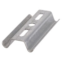 Держатель горизонтальный, профиль Омега, осн. лотка 100 мм TDM