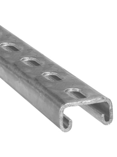 STRUT-профиль перфорированный 41х21х2000 мм 2,0 мм TDM — изображение 3