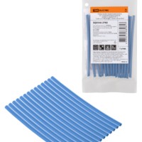 Набор трубок термоусаживаемых, клеевых “Моноцвет, синий 2,4/0,8 TDM”