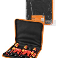 Набор диэлектрического инструмента №2, тканевый пенал, 7 предметов, 1000 В, «ПрофиЭлектрик» TDM