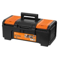 Ящик для инструментов ПРОФИ-16, 39х22х16 см, усилен., замок-автомат, лоток, органайзеры, «Рубин» TDM