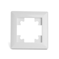 Рамка Stekker PFR00-7001-01 1-местная Катрин белый