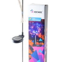 Светильник светодиодный 90LED мультиколор уличный на солнечн. батарее на медной проволоке аккум. AA NI-MH 600мА.ч Космос KOC_SOL366