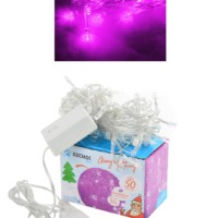 Гирлянда светодиодная 50LED провод 6.5м 8 режимов мигания Космос