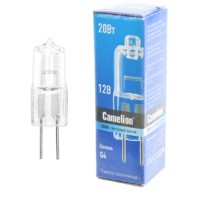 Лампа галогенная JC 20Вт 12В капс. g4 Camelion 1955