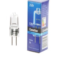 Лампа галогенная JC 35Вт 12В капс. g4 Camelion 2169