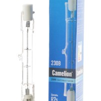 Лампа галогенная J78 100Вт линейная R7s 3000К 240В линейная 78мм Camelion 2932