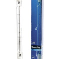 Лампа галогенная J118 500Вт линейная R7s 3000К 240В линейная 118мм Camelion 2937