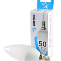Лампа СДЛ CN 6.5Вт 220В E14 4500К Космос LkecLED6.5wCNE1445