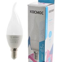Лампа СДЛ CW 8.5Вт 220В E14 4500К Космос LkecLED8.5wCWE1445