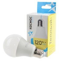 Лампа СДЛ A60 13Вт 3000К E27 220В Космос LkecLED13wA60E2730