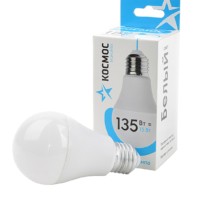 Лампа СДЛ A60 15Вт 4500К E27 220В Космос LkecLED15wA60E2745