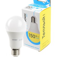 Лампа СДЛ A60 20Вт 3000К E27 220В Космос LkecLED20wA60E2730