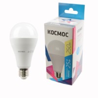 Лампа СДЛ A65 25Вт 3000К E27 220В Космос LkecLED25wA65E2730