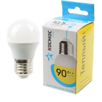 Лампа СДЛ GL45 10.5Вт 220В E27 3000К Космос LkeLED10.5wGL45E2730