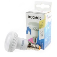 Лампа СДЛ R39 4Вт 220В E14 3000К Космос Lksm_LED4wR39E1430
