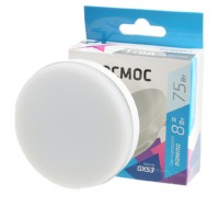Лампа СДЛ 8Вт 220В GX53 4500ККосмос Lksm_LED8ВтGX5345C