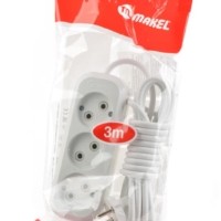 Удлинитель сетевой 3х3м б/з 10А IP20 Makel MGP123