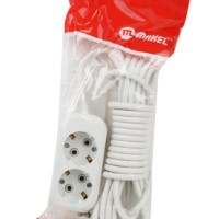 Удлинитель сетевой 2х5м с/з 16А IP20 Makel MGP114