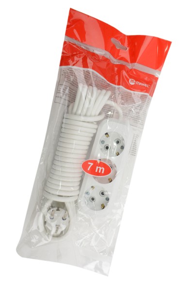 Удлинитель сетевой 3х7м с/з 16А IP20 Makel MGP137