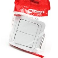 Выключатель 2кл. СП Mimoza 10А IP20 бел. Makel 12003