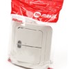Выключатель 2кл. СП Mimoza 10А IP20 с инд. крем. Makel 25023