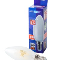 Лампа СДЛ декоративная PLED OMNI C35 8w E14 4000K FR Jazz Way