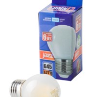Лампа СДЛ декоративная PLED OMNI G45 6w E27 4000K FR Jazz Way