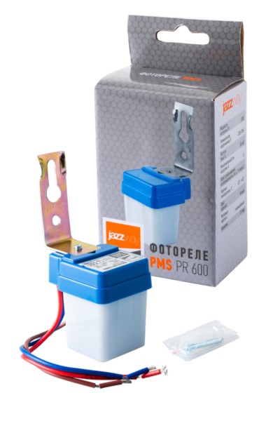 Фотореле PMS PR 600 1200Вт IP44 WH JazzWay 5013032