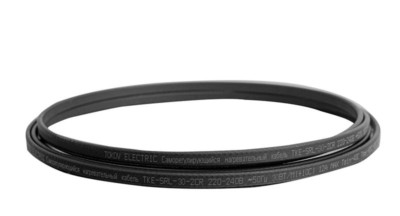 Кабель нагревательный саморег. 30Вт/м с экраном 16 AWG термопласт Ex Tokov Electric TKE-SRL-30-2CR