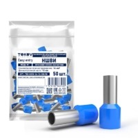 Наконечник штыревой втулочный изолированный НШВИ 16-12 Tokov Electric TKE-NSVI-16-12-C08/50