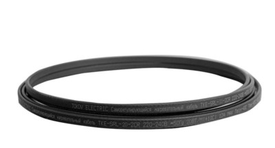 Кабель нагревательный саморег. 20Вт/м с экраном 16 AWG термопласт Ex Tokov Electric TKE-SRL-20-2CR