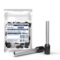 Наконечник штыревой втулочный изолированный НШВИ 1.5-18 Tokov Electric TKE-NSVI-1.5-18-C05/100